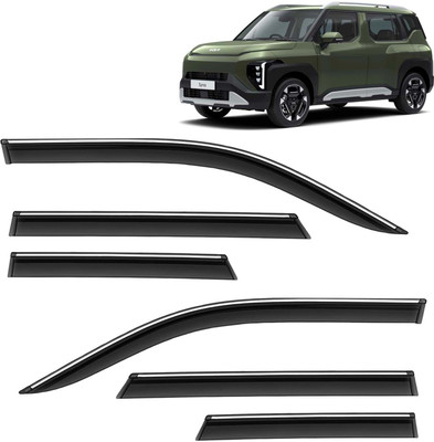 Kingsway For Non-convertibles Front, Rear Wind Deflector(Tinted Kia Universal For Car)