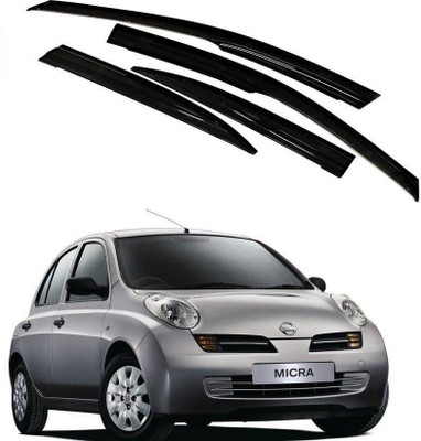 motobridge For Front, Rear Wind Deflector(Tinted Nissan Micra)