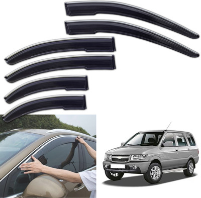 motobridge For Non-convertibles Front, Rear Wind Deflector(Tinted Chevrolet Tavera)