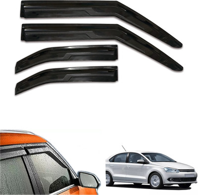 motobridge For Non-convertibles Front, Rear Wind Deflector(Tinted Volkswagen Vento)