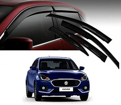 motobridge For Front, Rear Wind Deflector(Maruti New Dzire)