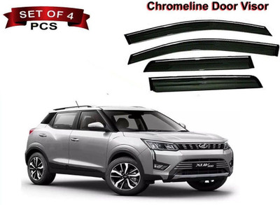 motobridge For Front, Rear Wind Deflector(Tinted Mahindra XUV)