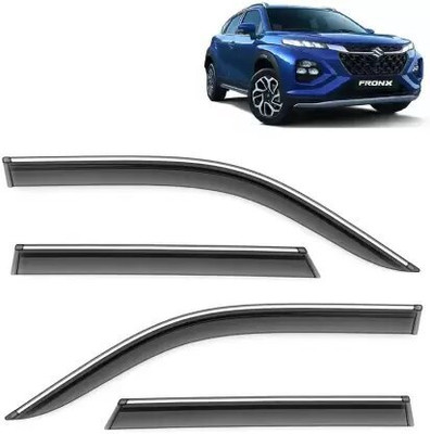 ANiiTEK For Non-convertibles Front, Rear Wind Deflector(Tinted Maruti NA)