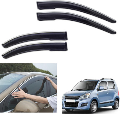 PEEPS STORE For Non-convertibles Front, Rear Wind Deflector(Tinted Maruti Wagon R LXI)