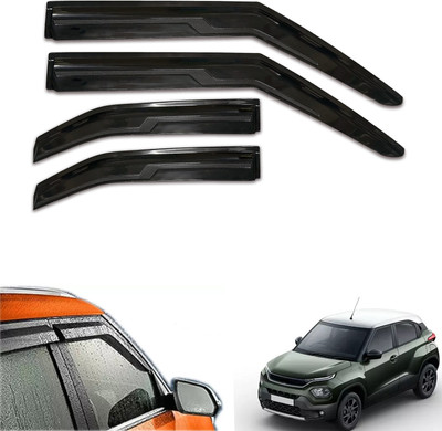 PEEPS STORE For Non-convertibles Front, Rear Wind Deflector(Tinted Tata NA)