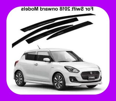 ANiiTEK For Non-convertibles Front, Rear Wind Deflector(Tinted Maruti Swift)