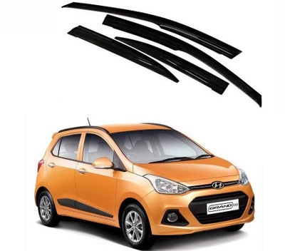 motobridge For Front, Rear Wind Deflector(Tinted Hyundai Grand i10)