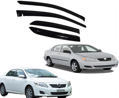 Kunj Autotech For Convertibles Front, Rear Wind Deflector(Tinted Toyota Corolla)