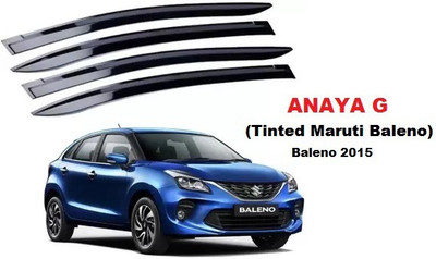 ANAYA G For Non-convertibles Front, Rear Wind Deflector(Tinted Maruti Baleno)
