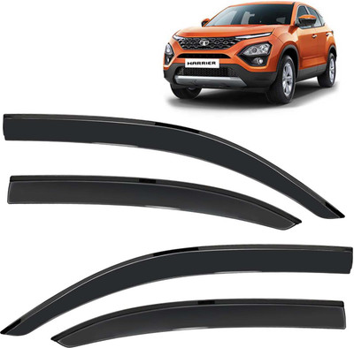 Kingsway For Non-convertibles Front, Rear Wind Deflector(Tinted Tata Harrier XZ Diesel)