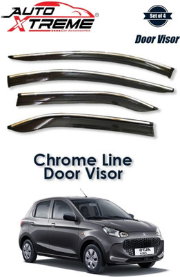 Auto Xtreme For Non-convertibles Rear, Front Wind Deflector(NA Maruti 800)