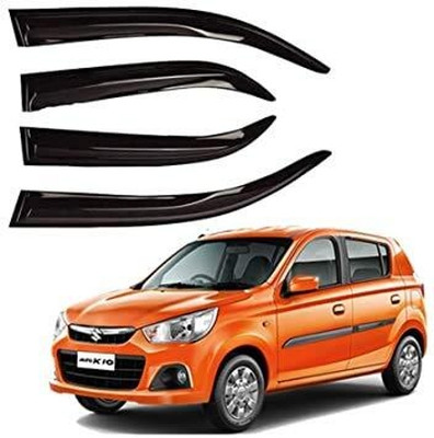 Ds enterprise For Non-convertibles Front, Rear Wind Deflector(Tinted Maruti Alto K10)