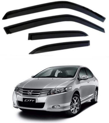 Ds enterprise For Non-convertibles Front, Rear Wind Deflector(Tinted Honda City)