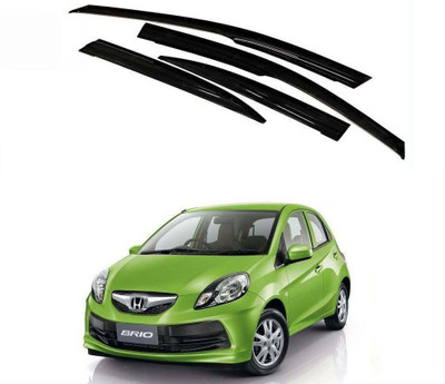 motobridge For Front, Rear Wind Deflector(Tinted Honda Brio)