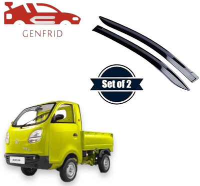 GENFRID For Non-convertibles Front Wind Deflector(Tinted Tata NA)