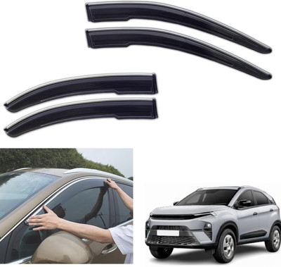 PEEPS STORE For Non-convertibles Front, Rear Wind Deflector(Tinted Tata Nexon)