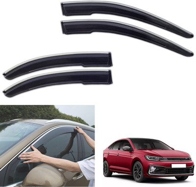 motobridge For Non-convertibles Front, Rear Wind Deflector(Tinted Volkswagen NA)