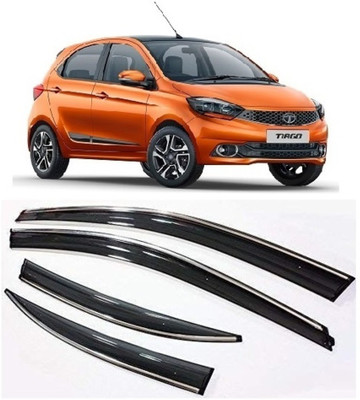 MOTOSHIELD For Non-convertibles Front Wind Deflector(Tinted Tata Tiago)