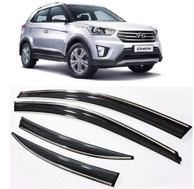 MOTOSHIELD For Non-convertibles Front Wind Deflector(Tinted HYUNDAI Creta)