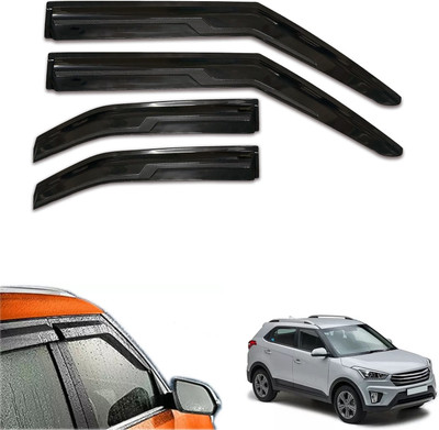 motobridge For Non-convertibles Front, Rear Wind Deflector(Tinted Hyundai Creta 1.6 E)