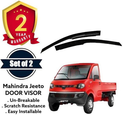 ANiiTEK For Non-convertibles Rear, Front Wind Deflector(Tinted MAHINDRA NA)