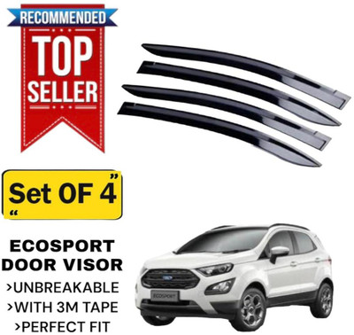 GENFRIDD For Non-convertibles Front Wind Deflector(Tinted Ford Ecosport)