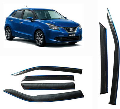 AXLIO WIND VISOR For Non-convertibles Rear, Front Wind Deflector(Clear Maruti Baleno Sigma Diesel, Baleno 1.2 Delta, Baleno 1.2 Sigma, Baleno)