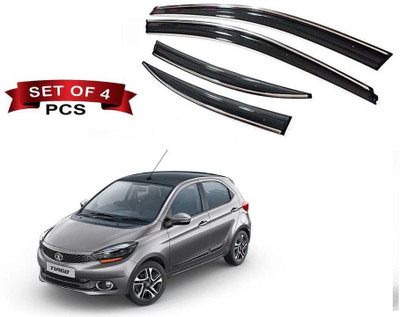 motobridge For Front, Rear Wind Deflector(Tinted Tata Tiago)