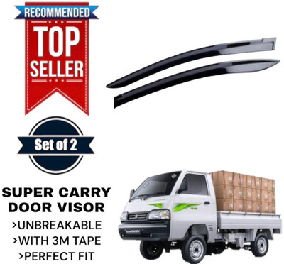 GENFRIDD For Non-convertibles Front Wind Deflector(Tinted Maruti NA)