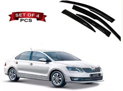 motobridge For Convertibles Front, Rear Wind Deflector(Tinted Skoda Rapid)