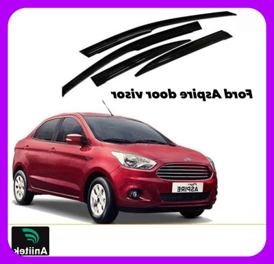 ANiiTEK For Non-convertibles Rear, Front Wind Deflector(Tinted Ford Aspire)