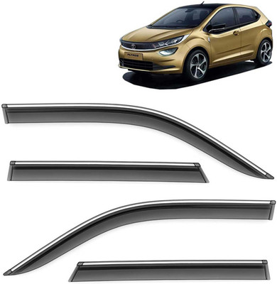 Kingsway For Convertibles Front, Rear Wind Deflector(Tinted Tata Altroz XT Petrol)