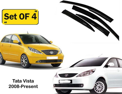 GAURIENTERPRIES For Non-convertibles Front, Rear Wind Deflector(Tinted Tata Indica)