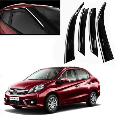 Ds enterprise For Non-convertibles Front, Rear Wind Deflector(Tinted Honda Amaze)