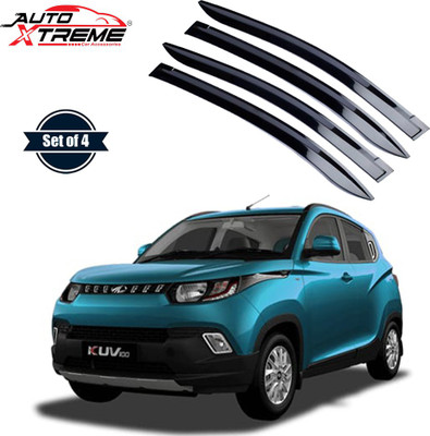 Auto Xtreme For Non-convertibles Front, Rear Wind Deflector(Tinted MAHINDRA KUV 100)
