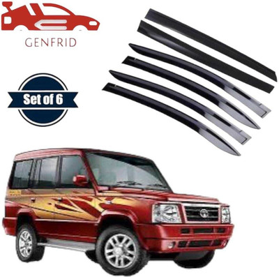 GENFRID For Non-convertibles Front Wind Deflector(Tinted Tata Sumo)