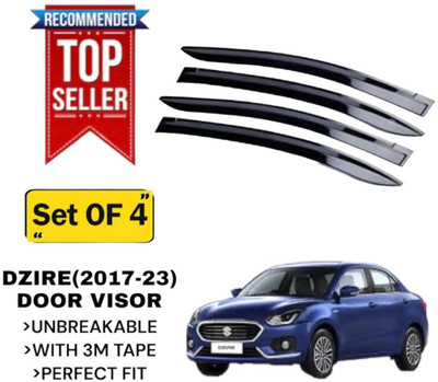GENFRIDD For Non-convertibles Front Wind Deflector(Tinted Maruti Swift Dzire 1.3L)