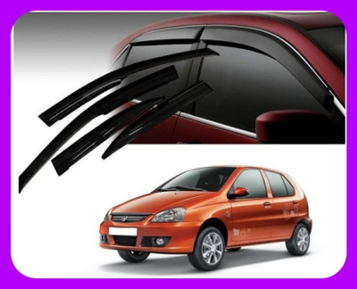 ANiiTEK For Front, Rear Wind Deflector(Tata Indica V2)