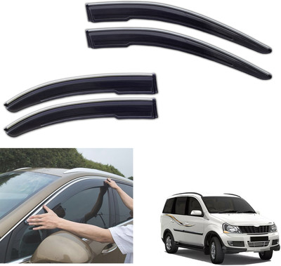 motobridge For Non-convertibles Front, Rear Wind Deflector(Tinted Mahindra Xylo D4)