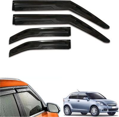 PEEPS STORE For Non-convertibles Front, Rear Wind Deflector(Tinted Maruti Swift Dzire)