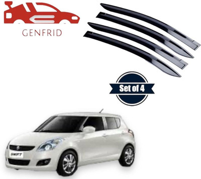 GENFRID For Non-convertibles Front Wind Deflector(Tinted Maruti Swift)