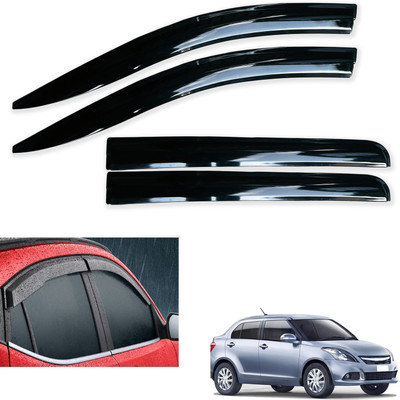 motobridge For Non-convertibles Front, Rear Wind Deflector(NA Maruti Swift Dzire)