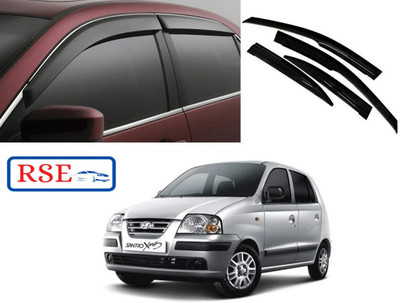 GAURIENTERPRIES For Front, Rear Wind Deflector(Tinted HYUNDAI Santro Xing)
