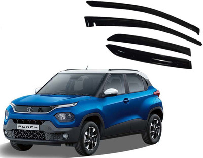 Kunj Autotech For Convertibles Front, Rear Wind Deflector(Tinted Tata NA)