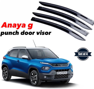 ANAYA G For Non-convertibles Rear, Front Wind Deflector(Tinted Tata S60 T6)