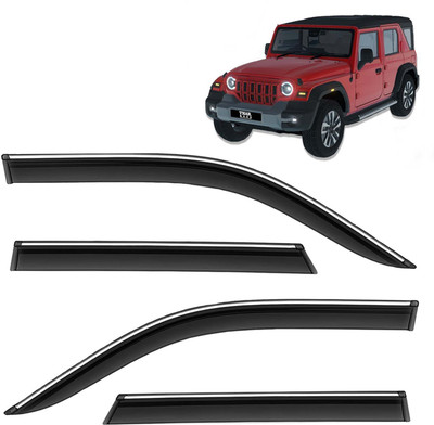 Kingsway For Non-convertibles Front, Rear Wind Deflector(Tinted MAHINDRA Thar DI 4X4)