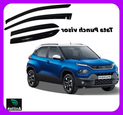 ANiiTEK For Non-convertibles Rear, Front Wind Deflector(Tinted Tata Punto)