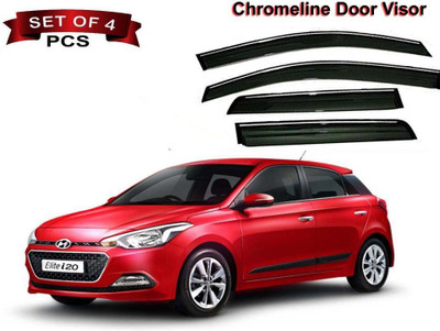 motobridge For Front, Rear Wind Deflector(Tinted Hyundai Elite i20)