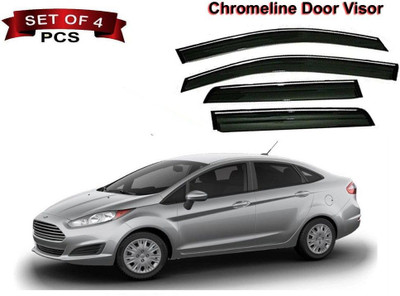 motobridge For Front, Rear Wind Deflector(Tinted Ford Fiesta)