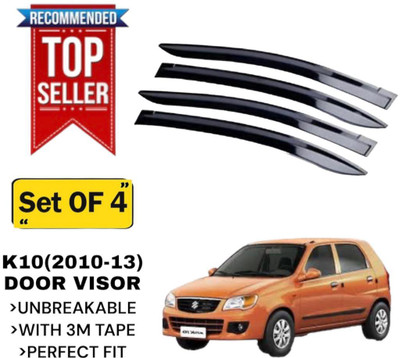 GENFRIDD For Non-convertibles Front Wind Deflector(Tinted Maruti Alto K10)